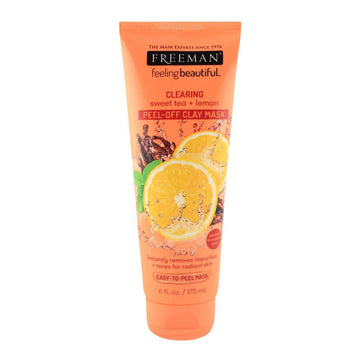 Freeman Sweet Tea + Lemon Peel Away Clay Mask 175ml