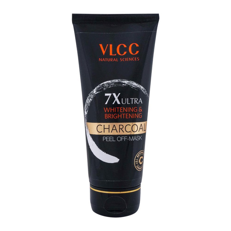 Vlcc Natural Sciences 7X Ultra Whitening & Brightening Charcoal Peel Off Mask 100g