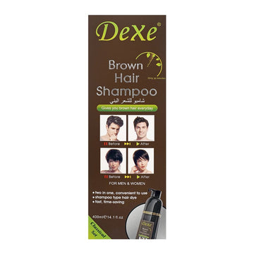 Dexe Brown Hair Shampoo For Men & Women 400ml