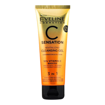 Eveline C Sensation Cleanising Wash Gel 3 In 1 75ml