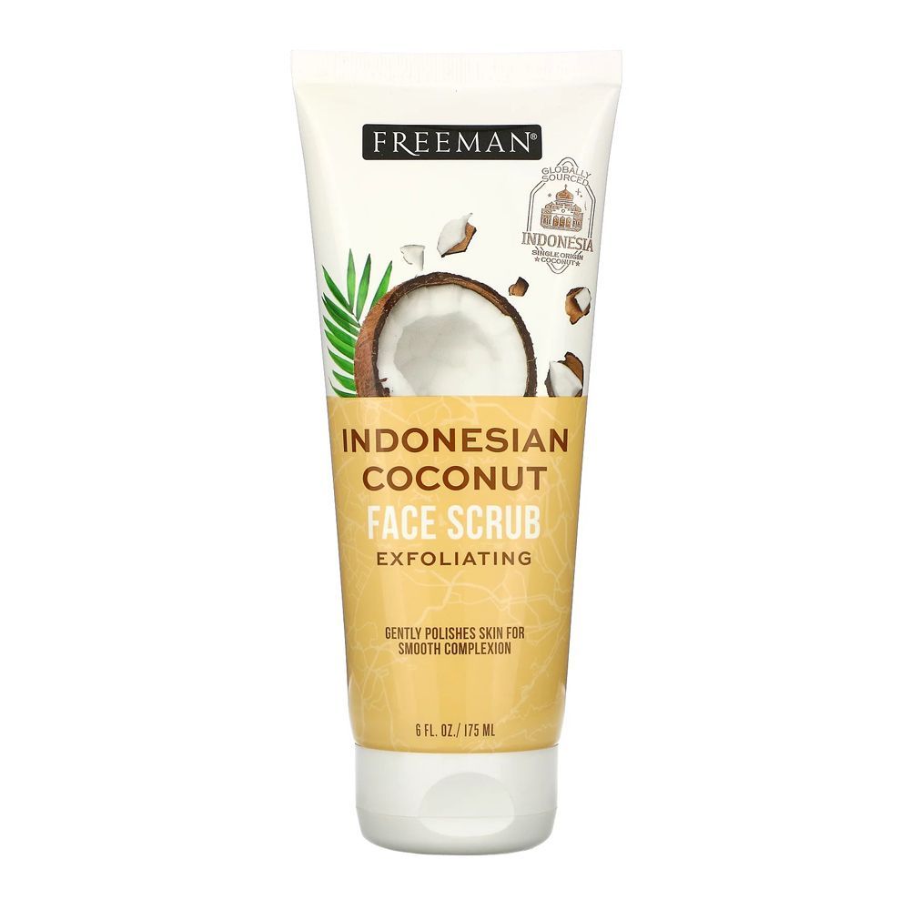 Freeman Indonesian Coconut Exfoliating Face Scrub 175ml