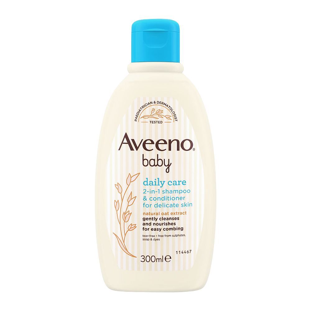 Aveeno Baby Daily Care 2 In 1 Shampoo & Conditioner 300ml