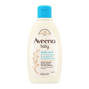 Aveeno Baby Daily Care 2 In 1 Shampoo & Conditioner 300ml