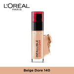 Loreal Paris Infallible 24H Liquid Foundation 140 Sous-Tone Rose