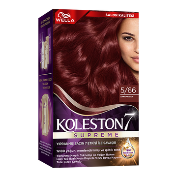 Wella Koleston 7 Supreme Hair Dye 5/66 Wine Red