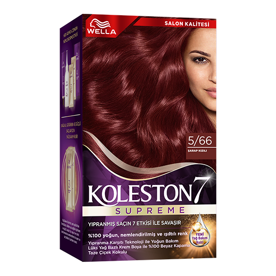 Wella Koleston 7 Supreme Hair Dye 5/66 Wine Red