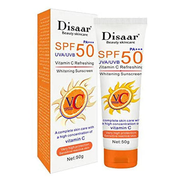 Disaar Natural Sunblock Anti Uva/Uvb Spf 50 Sunscreen Cream 50ml