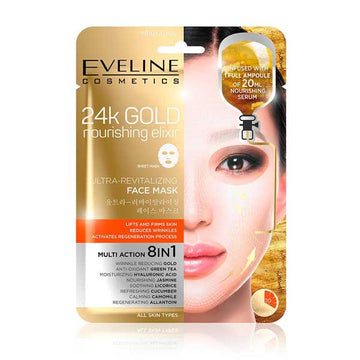 Eveline 24K Gold Nourishing Elixir Ultra Revitalizing Face Mask