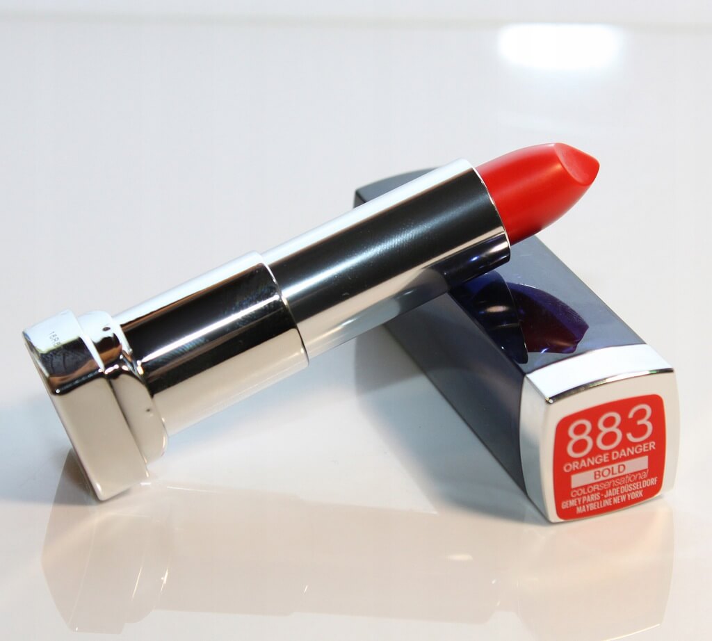 Maybelline Color Sensational Matte Lipstick 883 Orange Danger