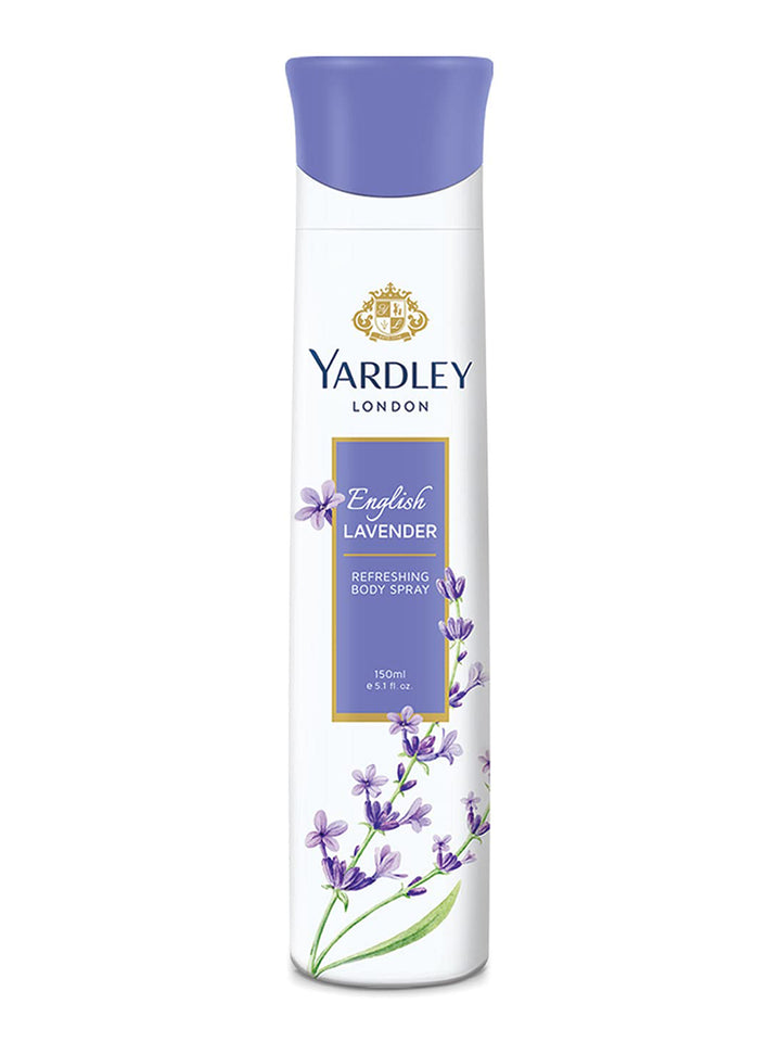 Yardley London Ladies Body Spray English Lavender 150Ml