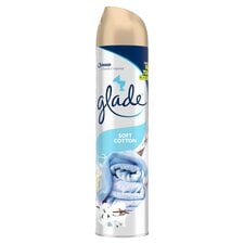 Glade Air Freshener Aerosol Spray Soft Cotton 300 Ml