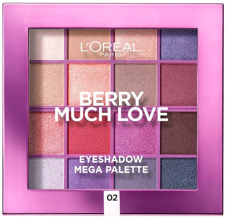 Loreal Paris Berry Much Love Eyeshadow Palette 02