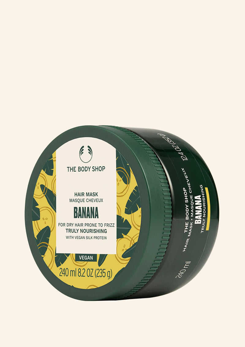 Original The Body Shop Banana Truly Nourishing Hair Mask 240 Ml At The Best Price In Pakistan, Available At Beauty Pouch With Free Delivery Nationwide