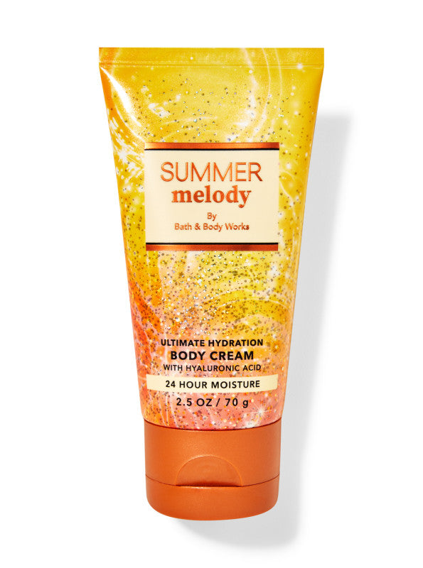 Bath & Body Works Summer Melody Travel Size Ultimate Hydration Body Cream 70g