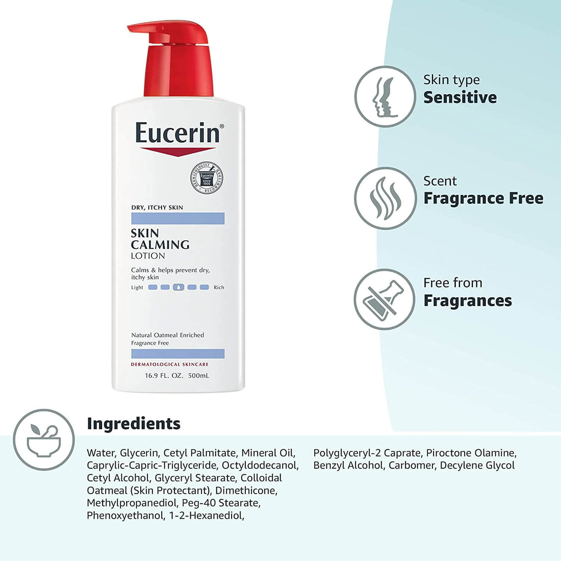 Eucerin Skin Calming Lotion 500ml