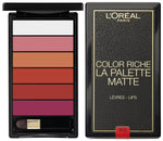 Loreal Paris Color Riche Lips La Bold Palette Matte