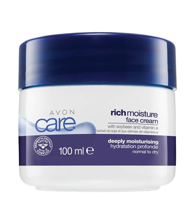 Avon Care Rich Moisture Nourishing Face Cream 100Ml