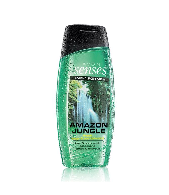 Avon Senses For Men Amazon Jungle 2in1 Body Wash 250ml