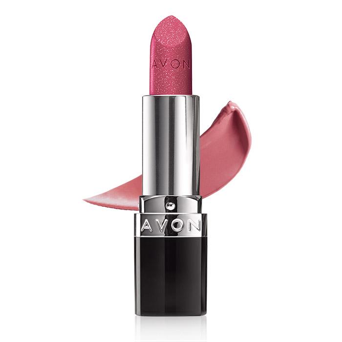 Avon Ultra Lip Bling Lipstick Cozy Mauve