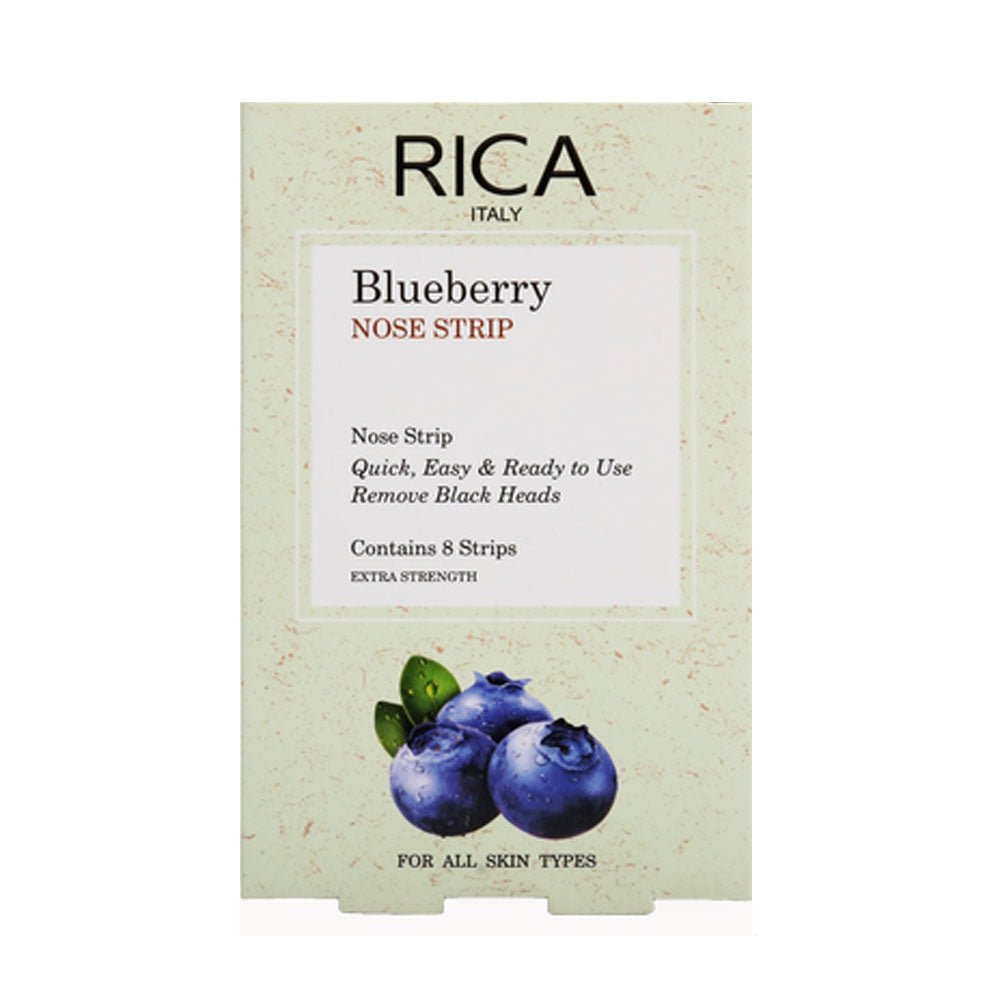 Rica Nose Strips Blueberry 8 Strips