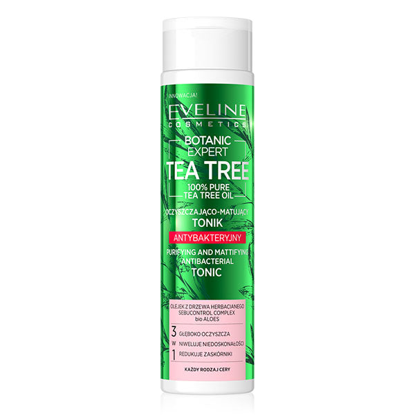 Eveline Botanic Expert Tea Tree Oil Purifying & Mattifying Tonic