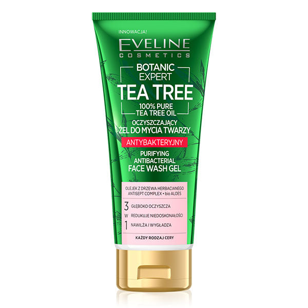 Eveline Botanic Expert Tea Tree Face Wash Gel 175ml