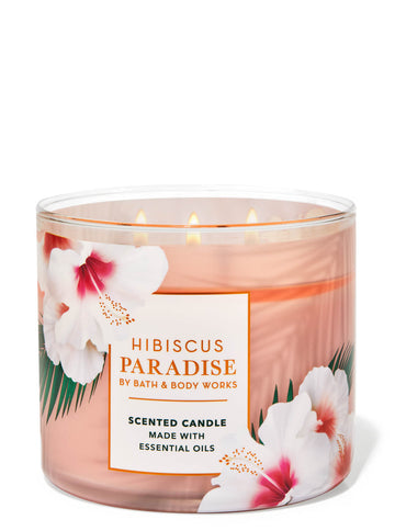 Bath And Body Works Hibiscus Paradise 3-Wick Candle