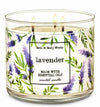 Bath & Body Works Lavender 3-Wick Candle