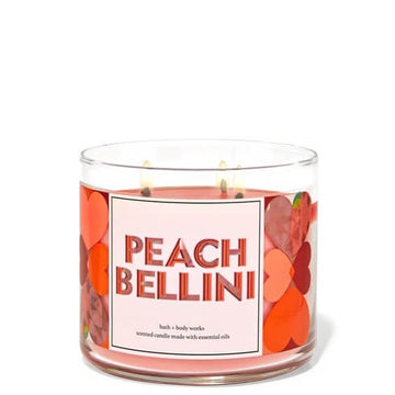 Bath & Body Works Peach Bellini 3-Wick Candle