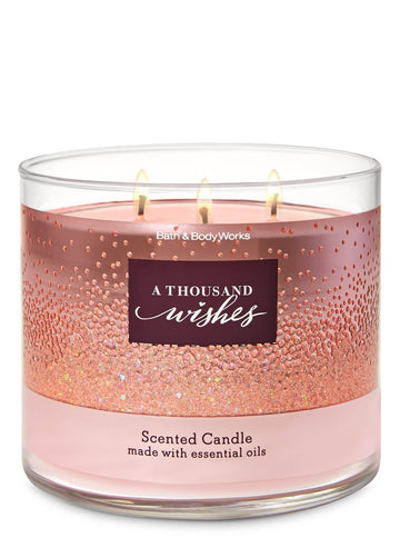 Bath & Body Works A thousand Wishes 3-Wick Candle