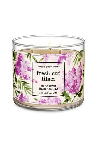 Bath & Body Works Fresh Cut Lilacs 3-Wick Candle