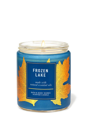 Bath & Body Works Frozen Lake Single  Wick Candle