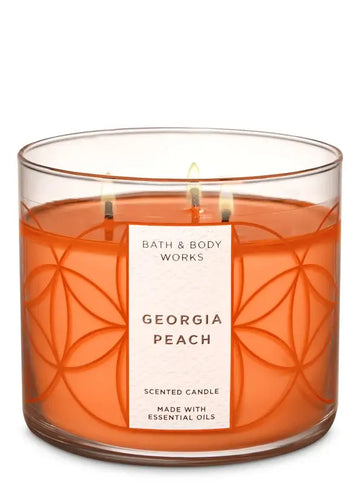 Bath & Body Works Georgia Peach 3-Wick Candle