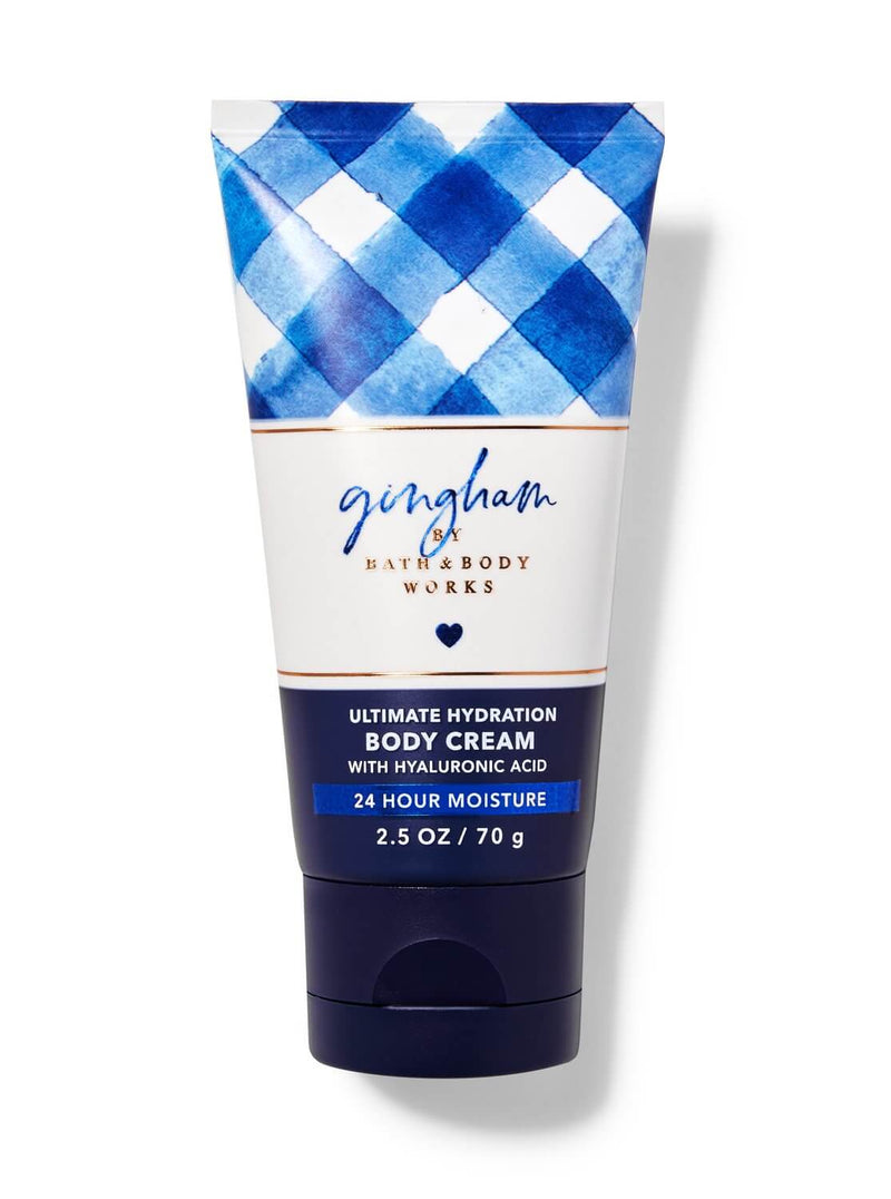 Bath & Body Works Gingham Travel Size Body Cream 70g