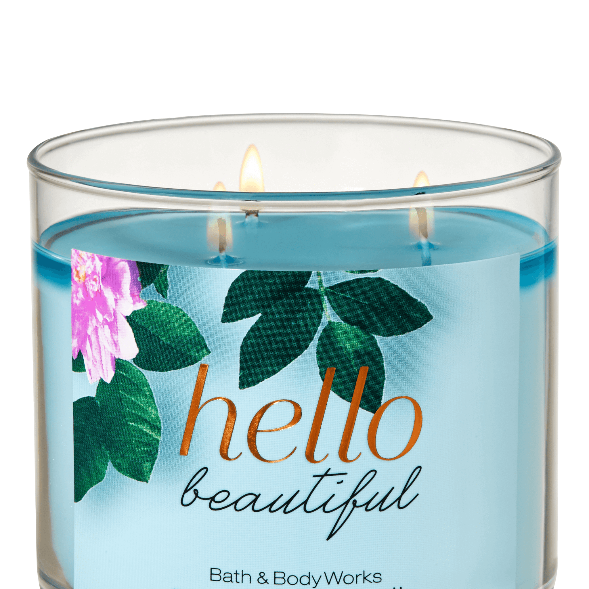 Bath & Body Works Hello Beautiful 3-Wick Candle