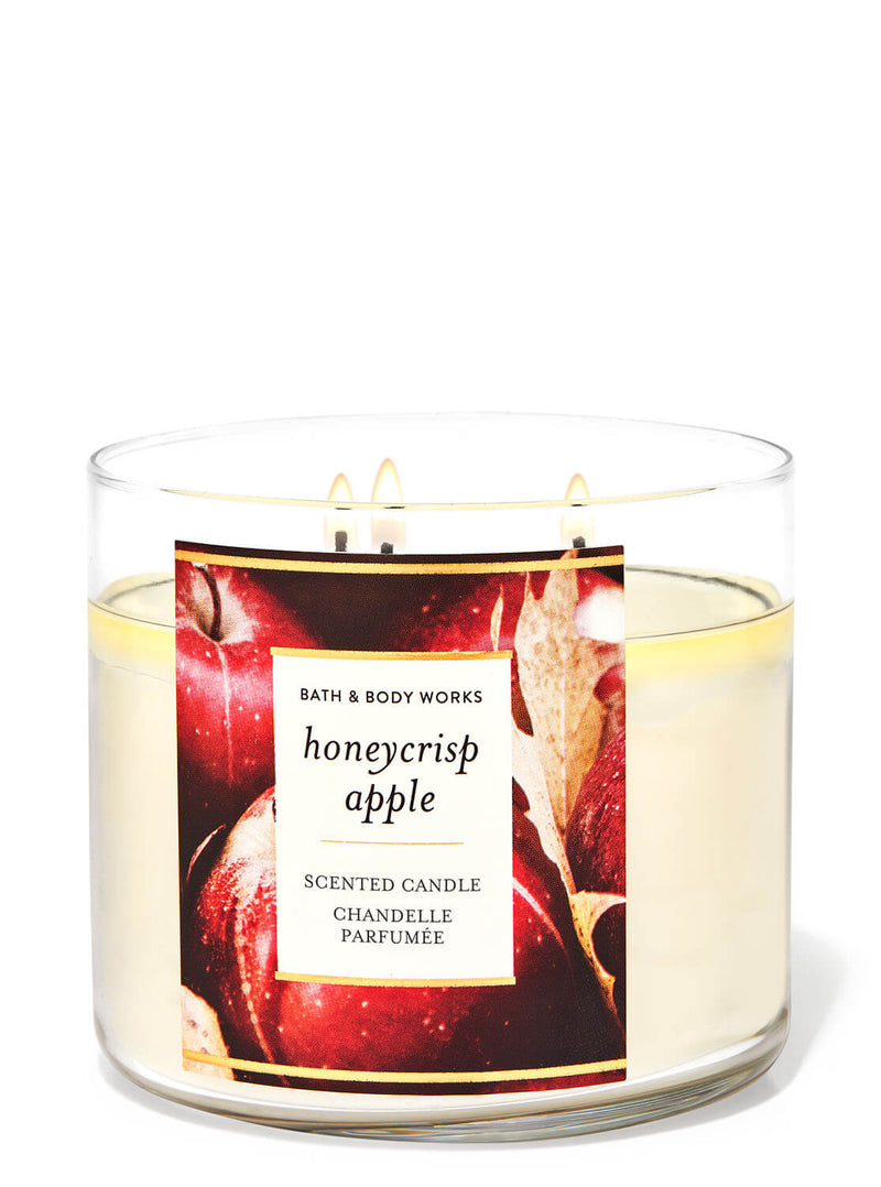 Bath & Body Works Honeycrisp Apple 3-Wick Candle