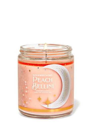 Bath & Body Works Peach Bellini Single Wick Candle