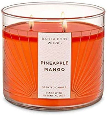 Bath & Body Works Pineapple Mango 3-Wick Candle