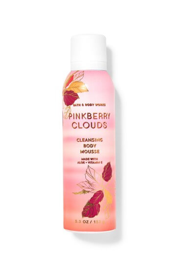 Bath & Body Works Pinkberry Clouds Cleansing Body Mousse 153g