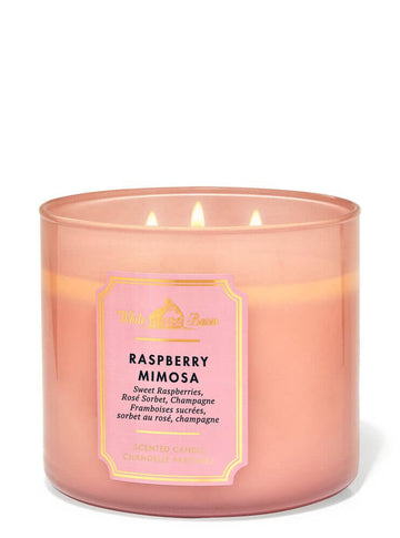 Bath & Body Works Raspberry Mimosa 3-Wick Candle