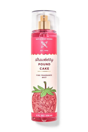 Bath & Body Works Strawberry Pound Cake Fine Body Mist 236ml