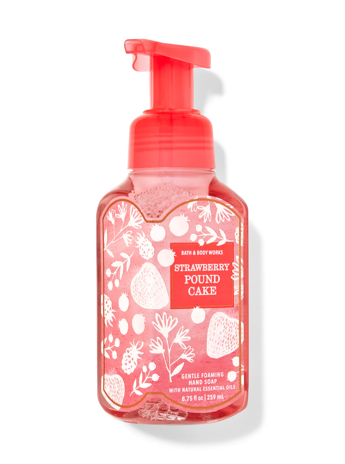 Bath & Body Works Strawberry Pound Cake Gentle Foaming Hand Soap 259 m