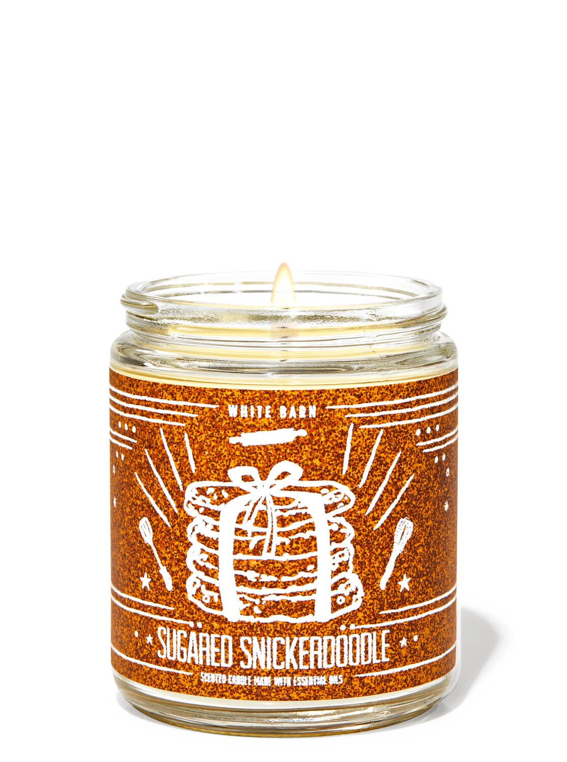 Bath & Body Works Sugared Snickerdoodle Single Wick Candle
