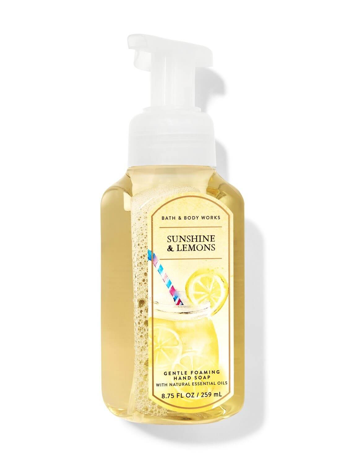 Bath & Body Works Sunshine & Lemons Gentle Foaming Hand Soap 259ml