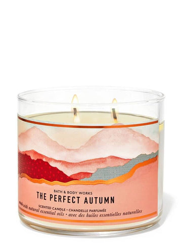 Bath & Body Works The Perfect Autumn 3-Wick Candle