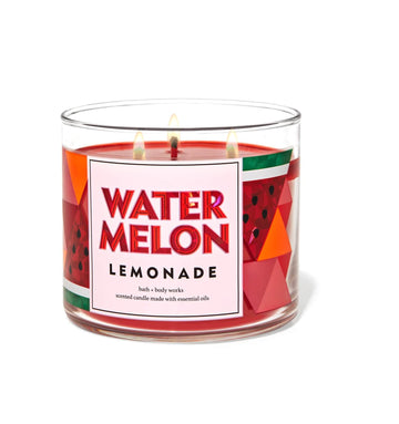 Bath & Body Works Watermelon Lemonade 3-Wick Candle