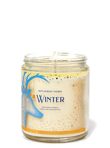 Bath & Body Works Winter Single Wick Candle