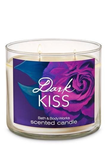 Bath & Body Works Wishes Dark Kiss 3-Wick Candle