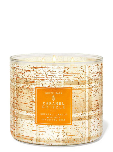 Bath & Body works Caramel Drizzle 3-Wick Candle