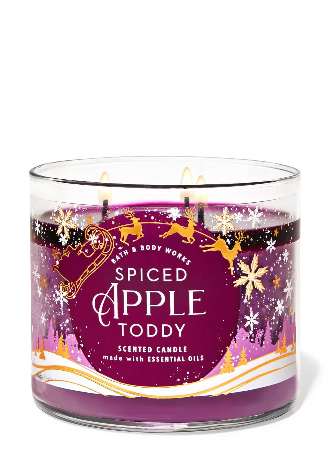 Bath & Body works Spiced Apple Toddy 3-Wick Candle